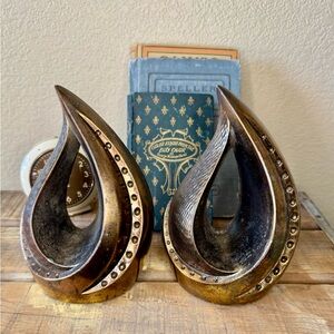1950’s Ben Seibel FLAME Bookends